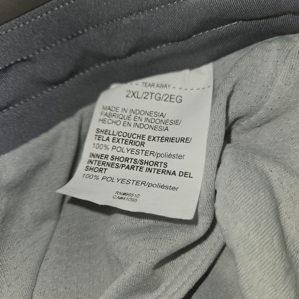 Underarmour 2xl Workout Shorts Gray - Picture 7 of 10